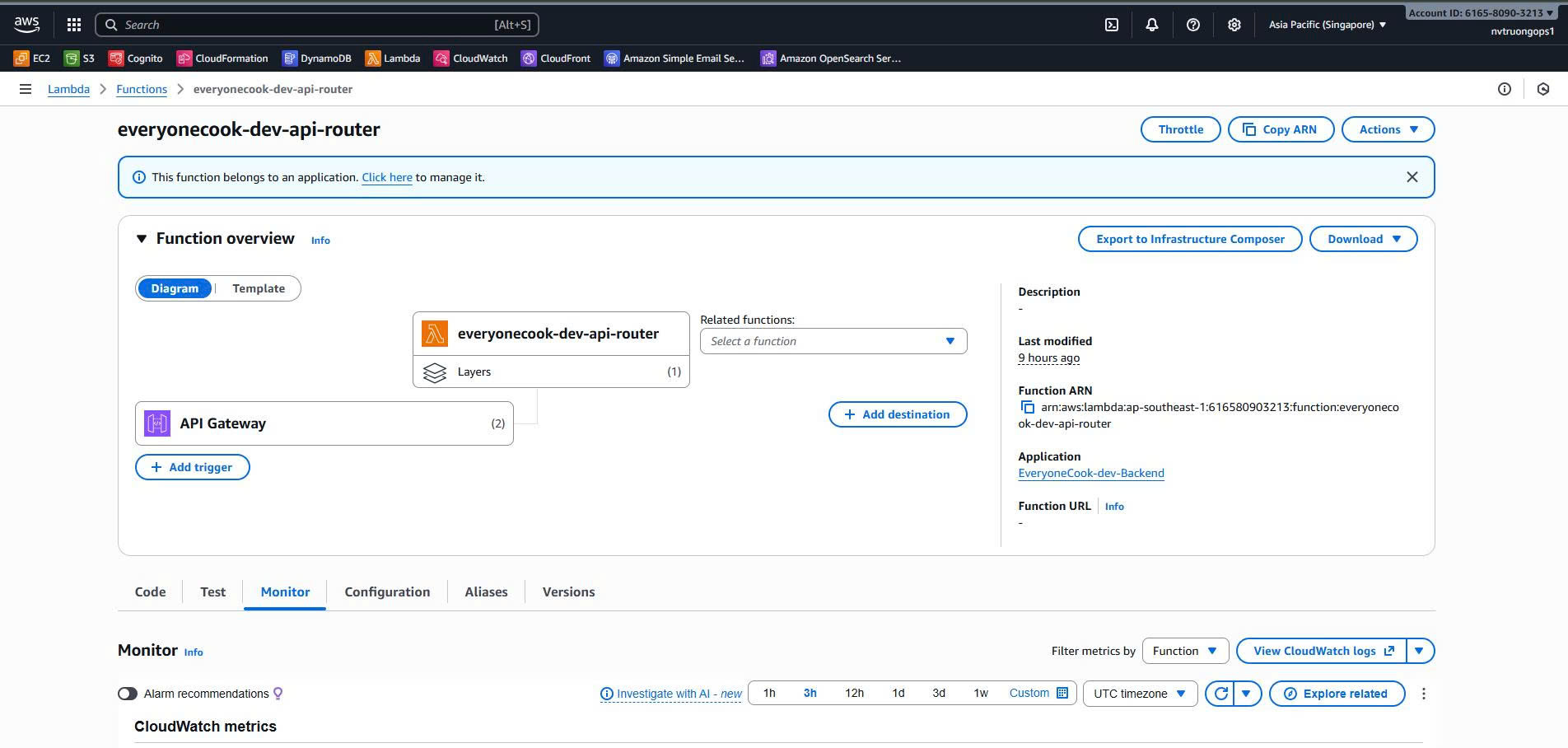 Lambda Monitoring Dashboard